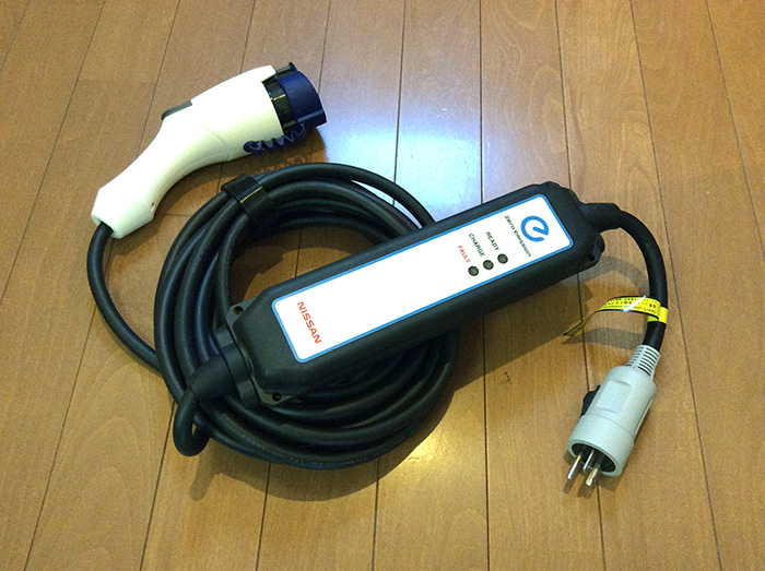 新型日産リーフ、初めての家充電！  電気自動車買っちゃった